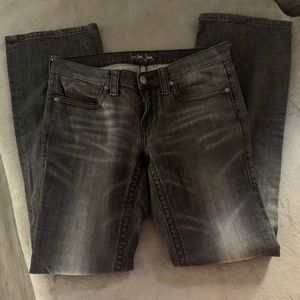 Long boot cut Jeans - Black Fade flare